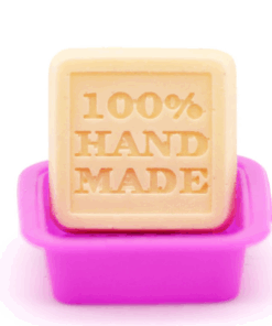 100% Hand Made Silicone Soap Mould - Triple Pressed