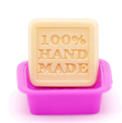 100% Hand Made Silicone Soap Mould - Triple Pressed