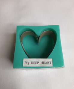 Deep Heart Silicone Mould - 83g