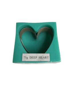 Deep Heart Silicone Mould - 83g