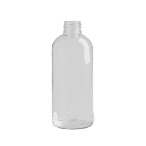 Boston Bottle (Clear) - 250ml Short