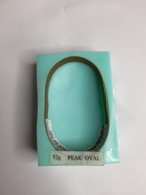 Peak Oval Silicone Mould