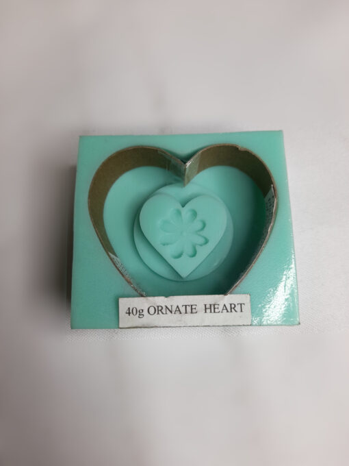 Ornate Heart Silicone Mould - 57g