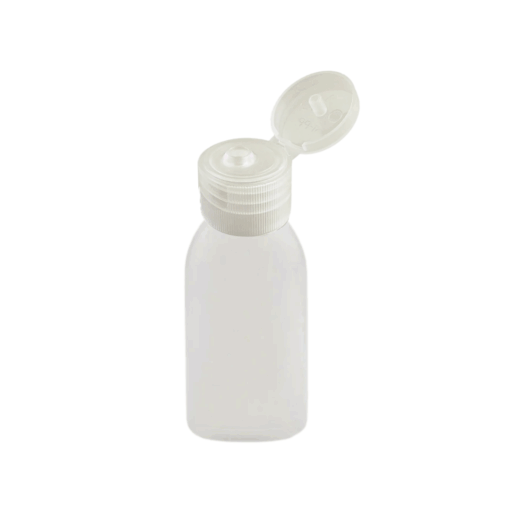 Boston Bottle with Flip Cap (Natural) -  50ml