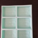 Triple Pressed Silicone soap Moulds