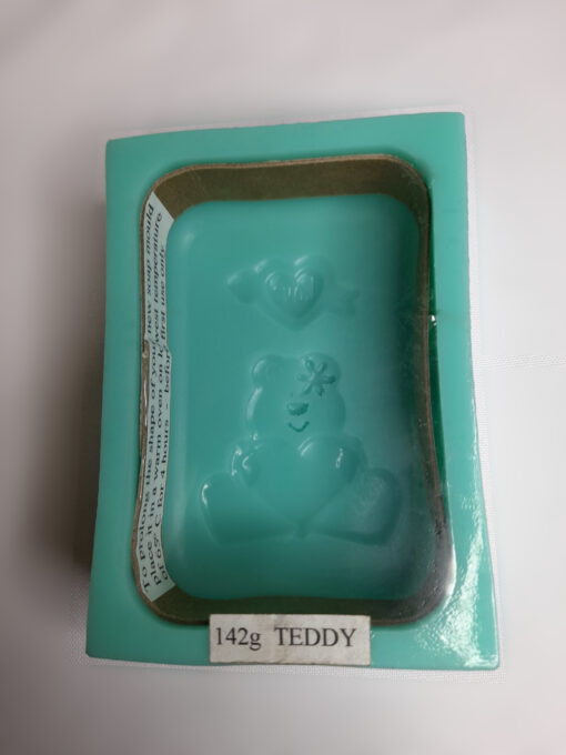 Teddy Bear Heart Silicone Mould