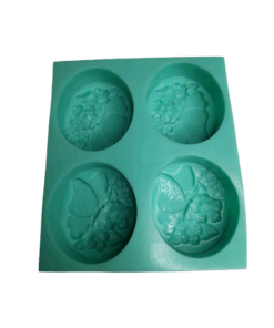 4 Cavity Butterfly Garden Silicone Mould - 134g