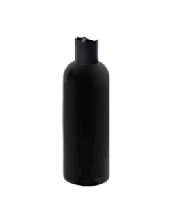 Boston Bottle with Disc Top (Black) - 100ml