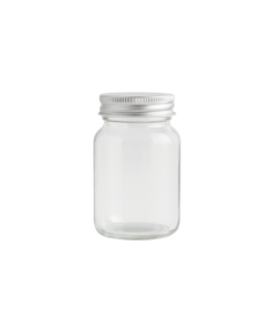 Round Plastic Bottle with Lid - 4x6cm each