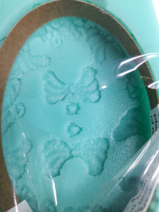 Oval Lace Silicone Soap Mould - Image 2
