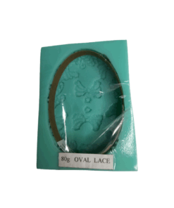 Oval Lace Silicone Soap Mould
