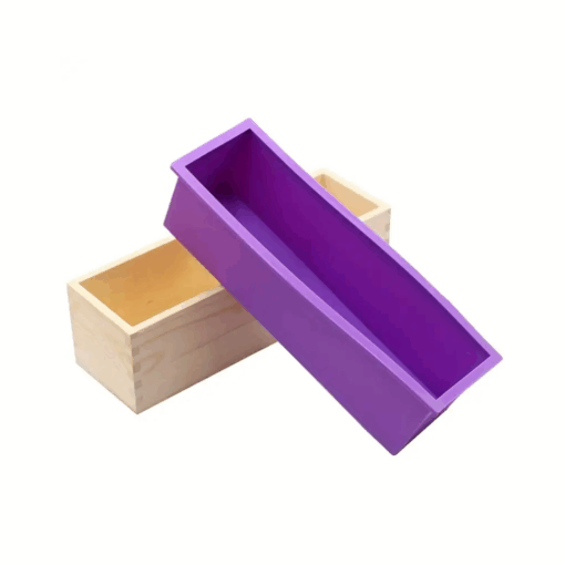 Silicone Loaf Mould In Wooden Box