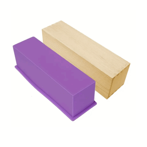 Silicone Loaf Mould In Wooden Box - Image 3