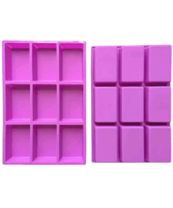 9 Cavity Rectangle Soap Mould
