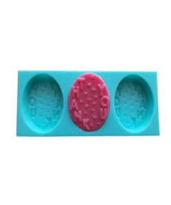 3 in 1 Thank you Silicone Soap Mould