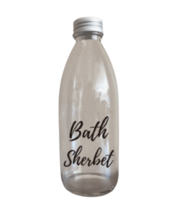 Glass Bath Sherbet Bottle - 250ml