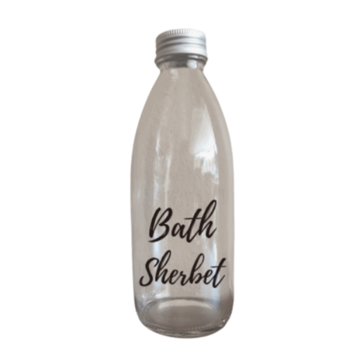 Glass Bath Sherbet Bottle - 250ml