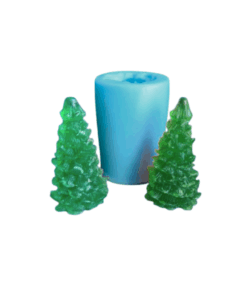 3D Christmas Tree Silicone Mould (Pink)