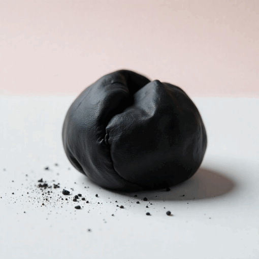 Soap Dough - Black - 125g
