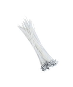 Pre-Waxed Wicks In Sustainer - 100pcs