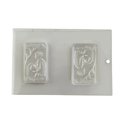 SB09 - Olive Oil Bar Mould - 100g - PVC