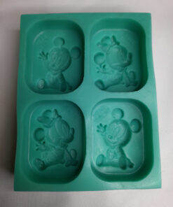 4 in 1 Baby Mickey & Minnie Silicone Mould - 87g
