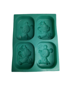 4 in 1 Baby Mickey & Minnie Silicone Mould - 87g