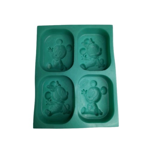 4 in 1 Baby Mickey & Minnie Silicone Mould - 87g