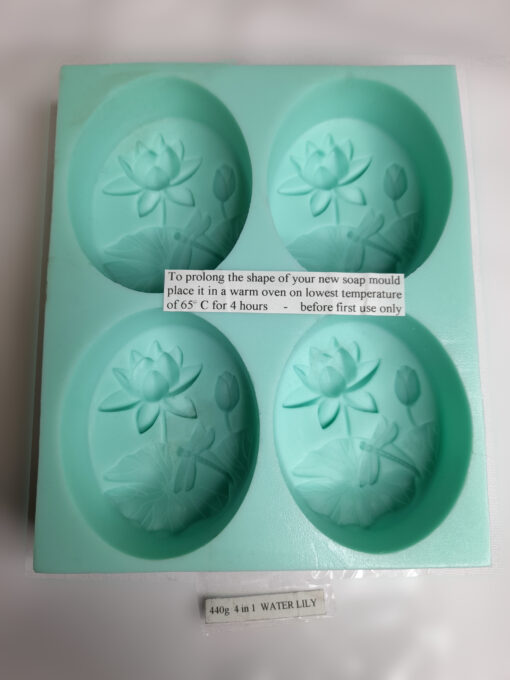 4 in 1 Water Lily Silicone Mould - 110g