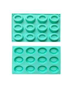 12 Cavity Shallow Oval Mould