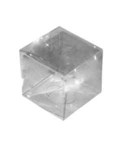 Clear PVC Packaging Cube