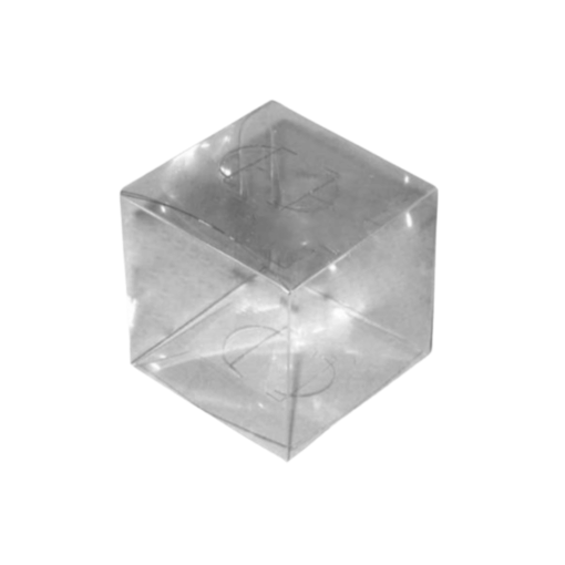 Clear PVC Packaging Cube