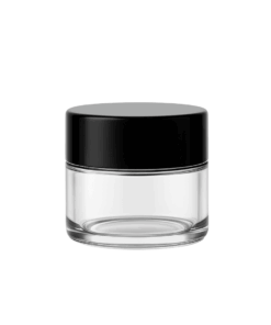5pcs Lip Balm Container with Lid (Black Lid) - 10ml