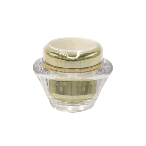 Crystal Jar (Gold Lid and Shive) - 50ml
