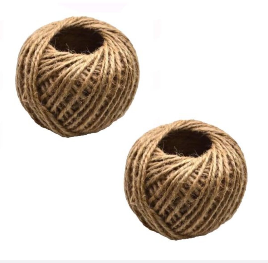 100G - 35M Brown Jute Rope / Twine - Fun With Soap
