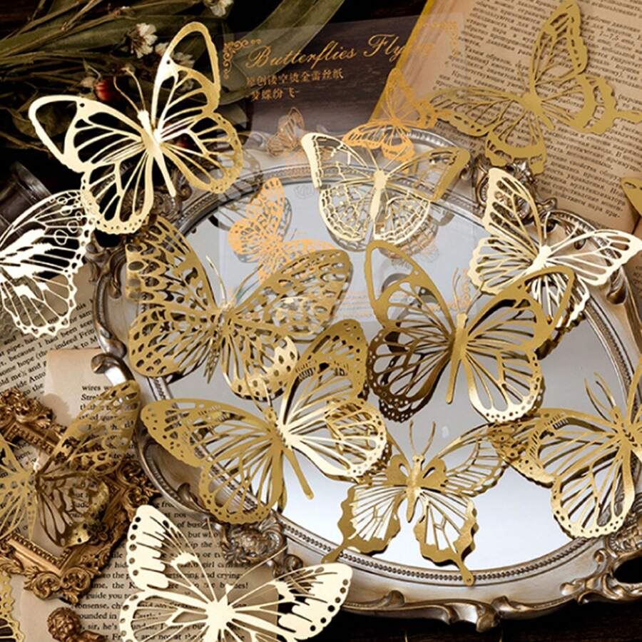 3D Butterfly Embellishments 10 per sheet - Fun With Soap