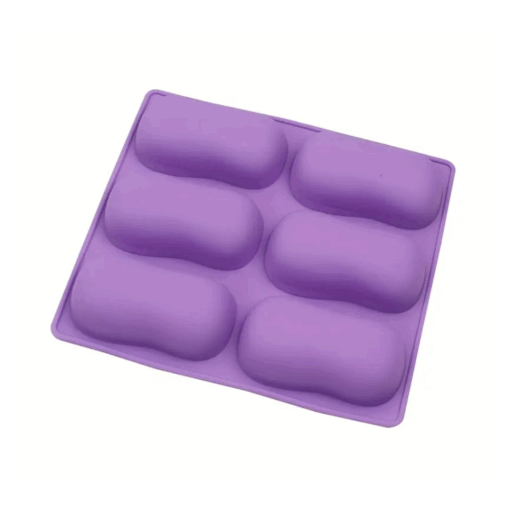 Silicone Mould - 6 Cavity - Purple - Image 2