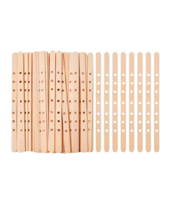 Wooden Candle Wick Holders - 25pcs