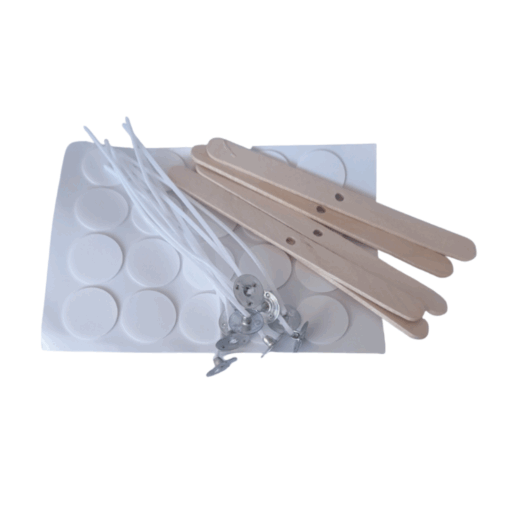 Pre-Waxed Candle Wick Set - 58pcs
