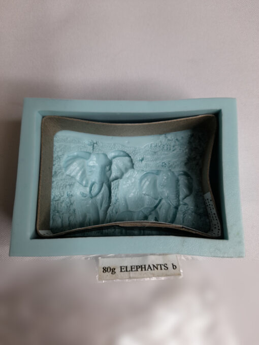 Elephants Soap Mould