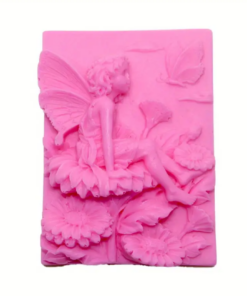 Sitting Fairy and Butterfly Mould