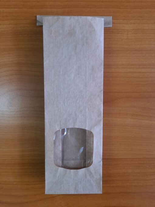 Small Window Tie Paper Bag