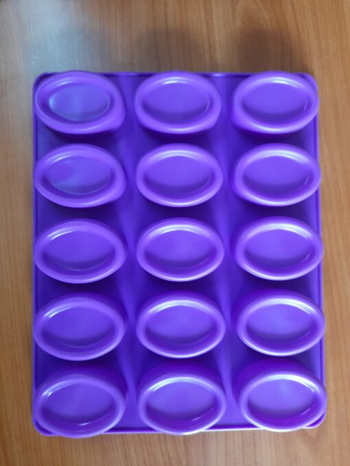 15 Cavity Guest Soap Silicone Mould