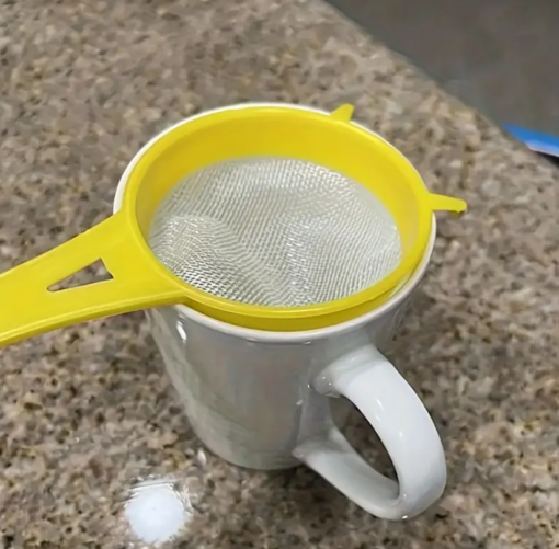 Mini Sieve Strainer - Yellow - Image 3