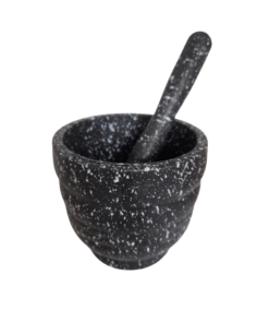 Dark Mortar and Pestle Set