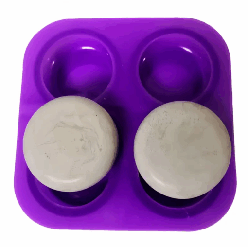 4 Cavity Shampoo Bar Mould - Purple