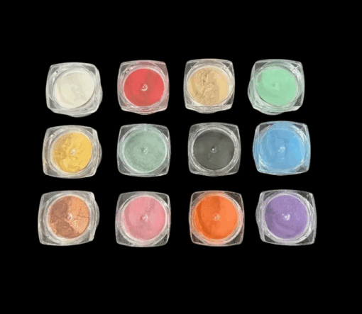 12pcs Mixed Natural Mica Powder Set - Image 3