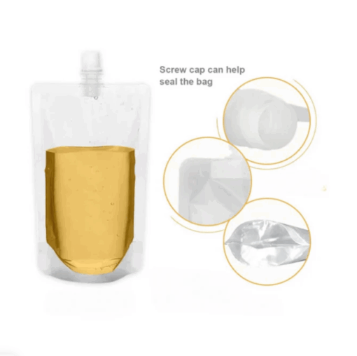 Spout Pouch (Clear) - 500ml - Image 3