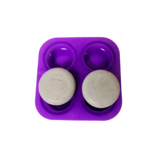 4 Cavity Shampoo Bar Mould - Purple