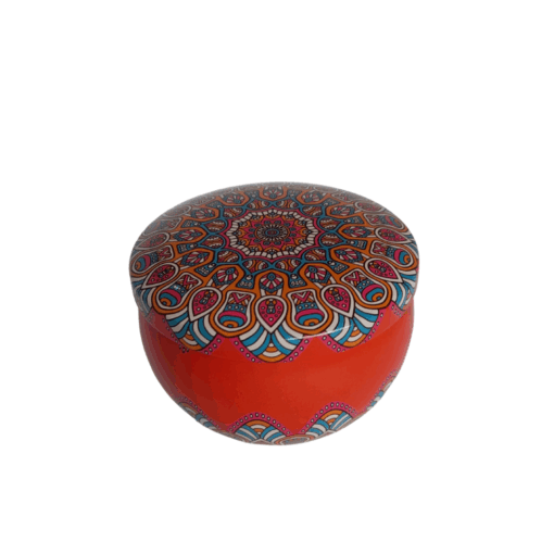 Retro Aluminium Tin - Red - 60g - Image 2